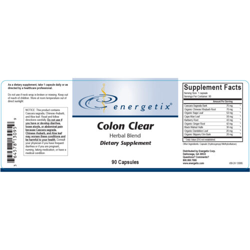 Colon Clear Label