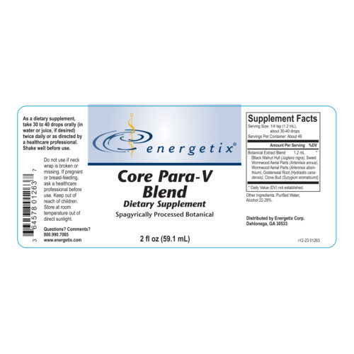 Core Para-V Blend Label