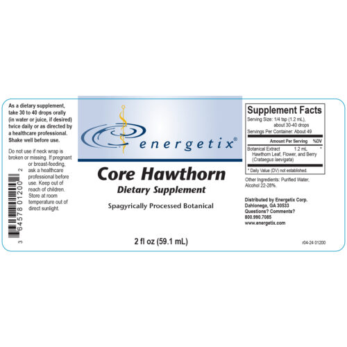 Core Hawthorn Label