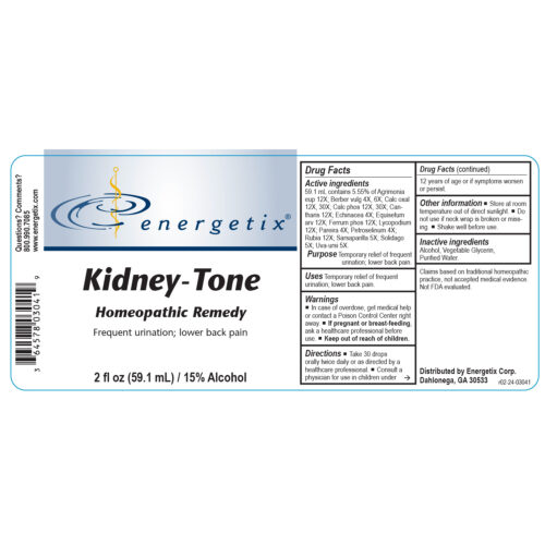 Kidney-Tone Label